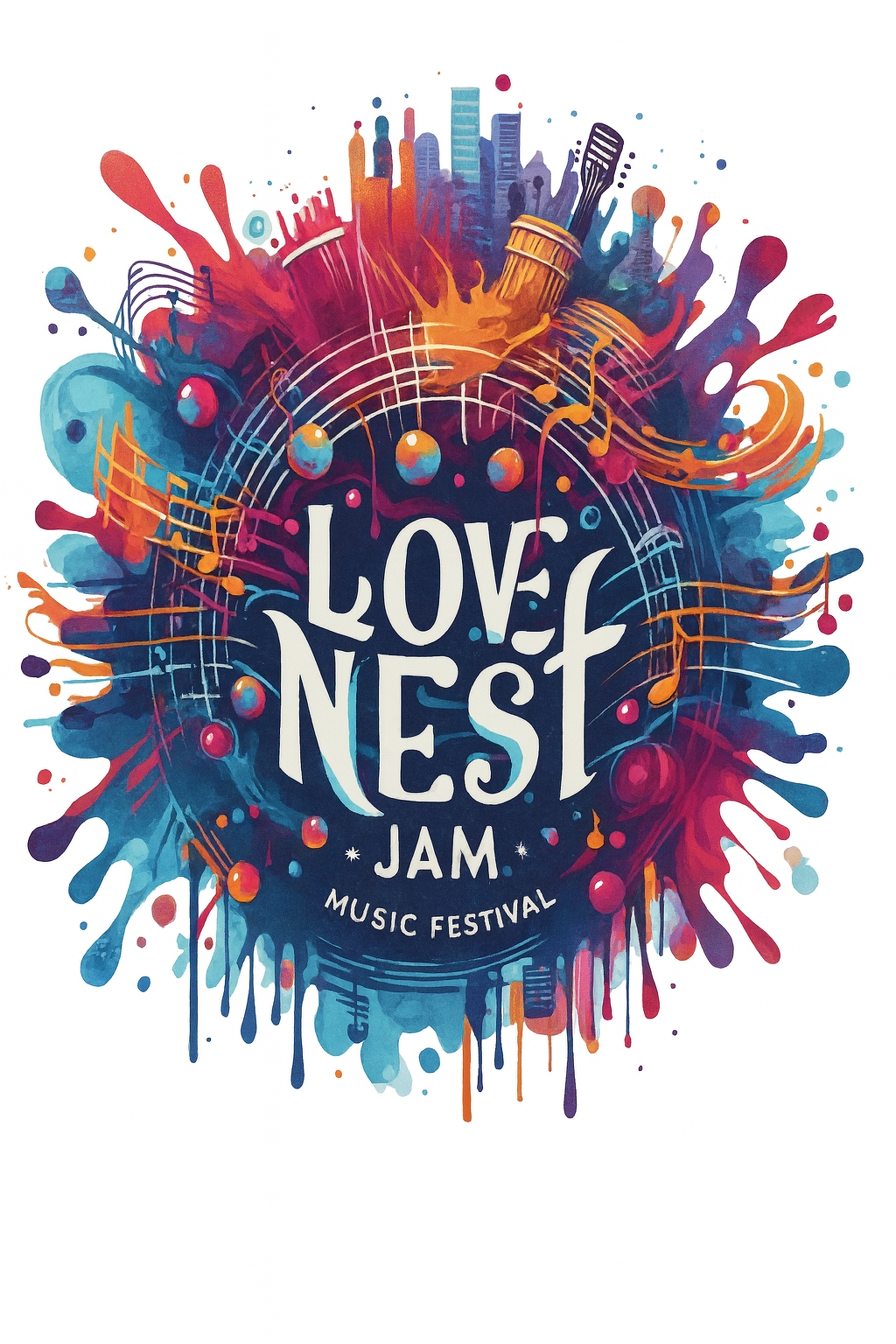 Love Nest Jam Fest Official Festival Tee