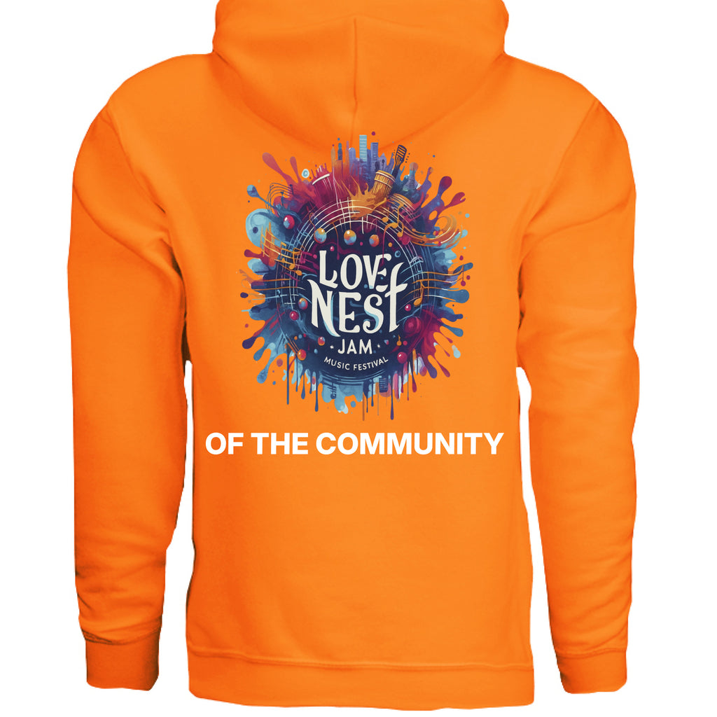 SAFETY ORANGE - BACK