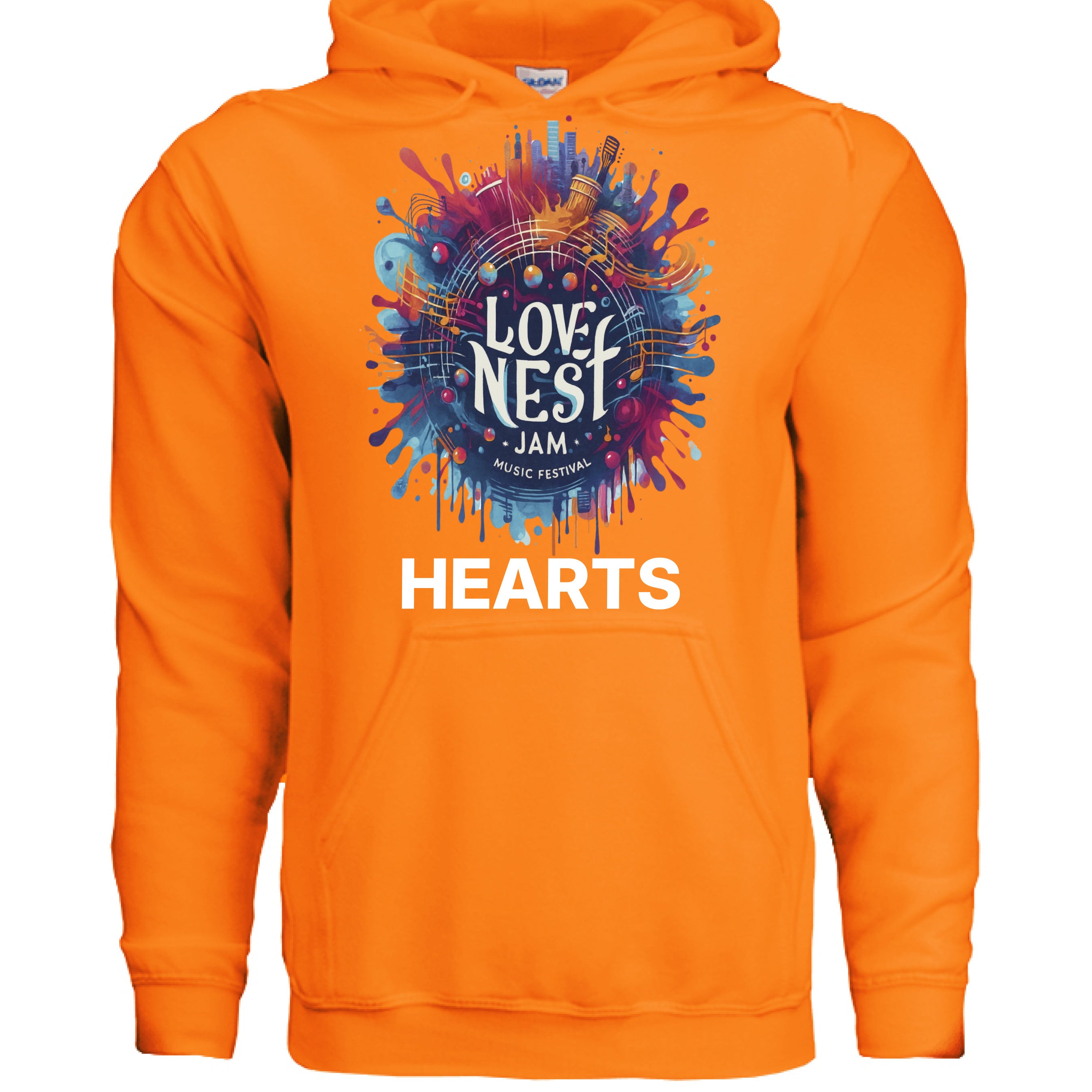 SAFETY ORANGE - FRONT