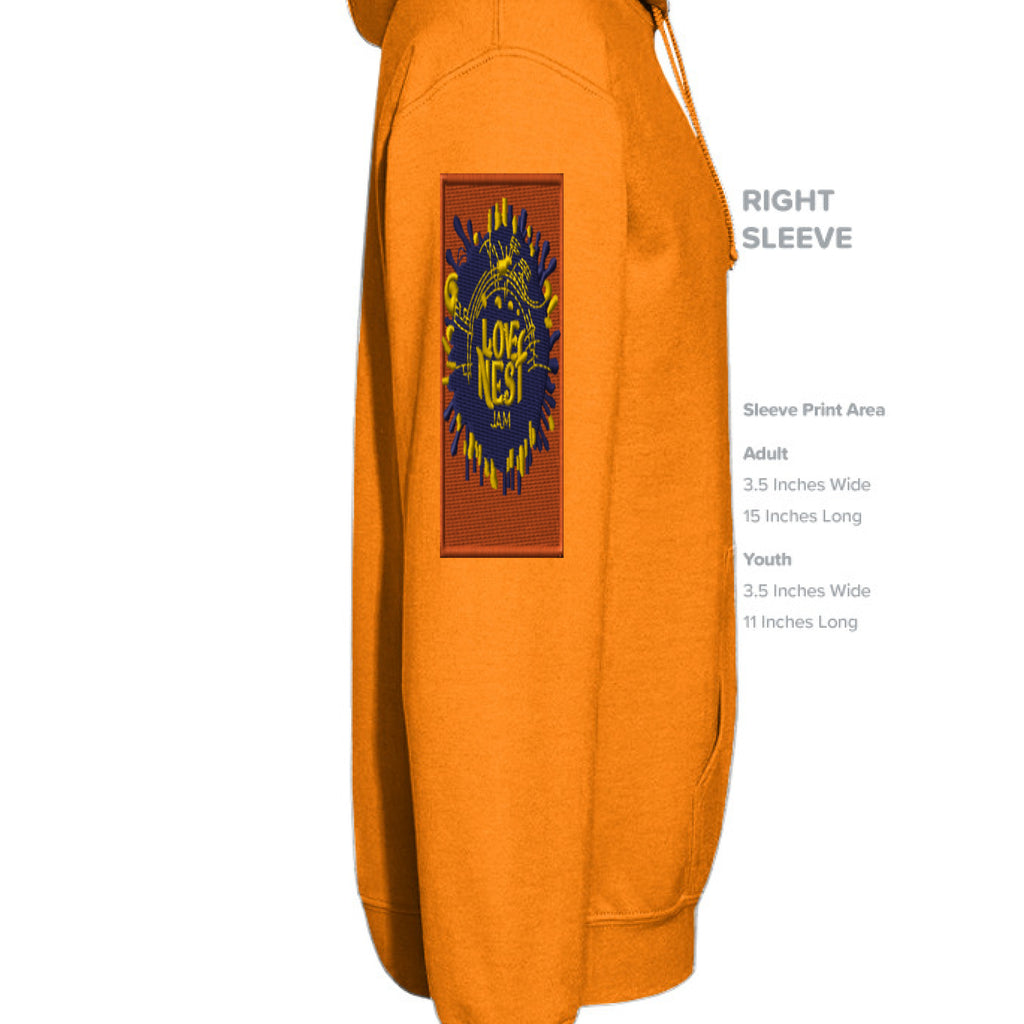 SAFETY ORANGE - SLEEVE_RIGHT