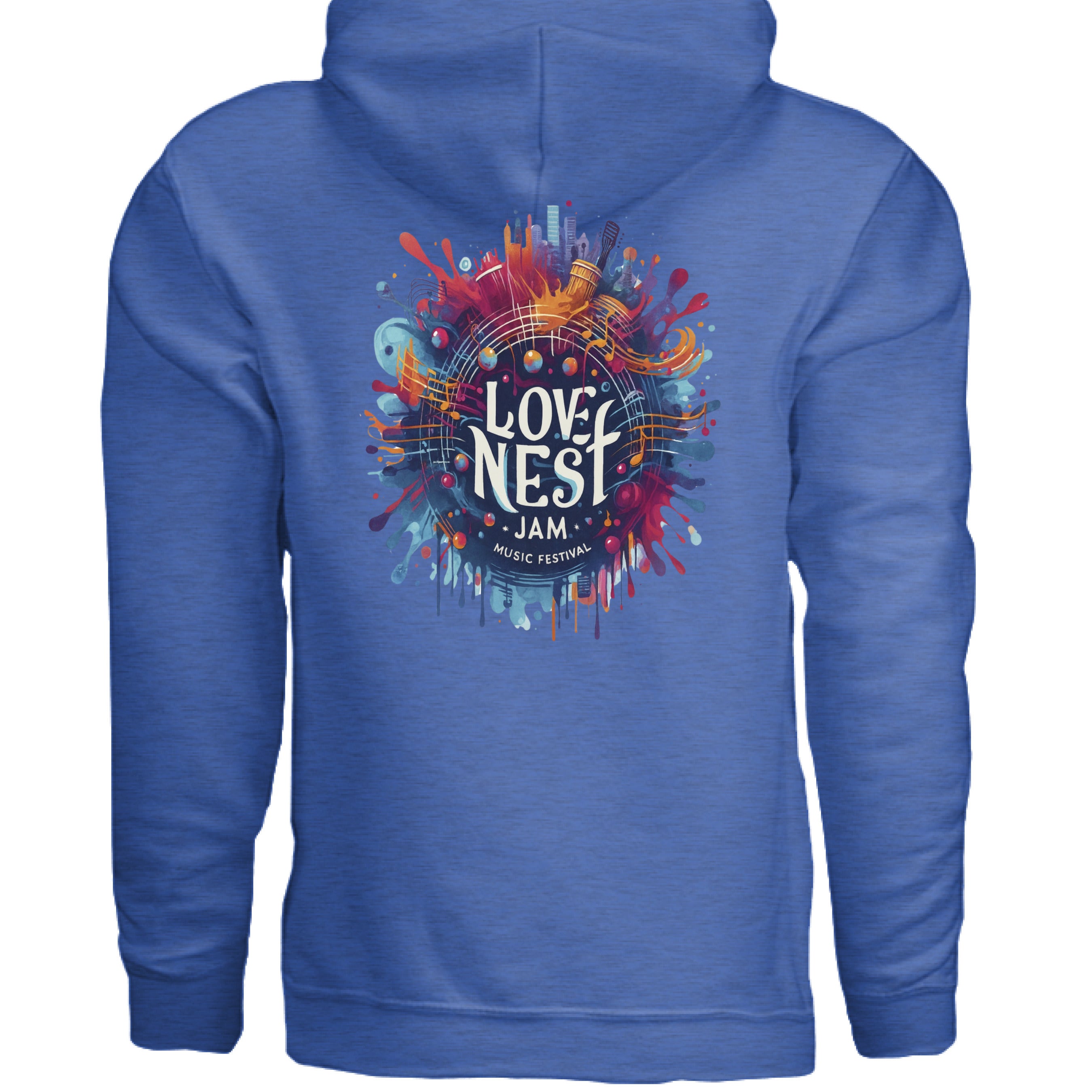 Heather Sport Royal - BACK