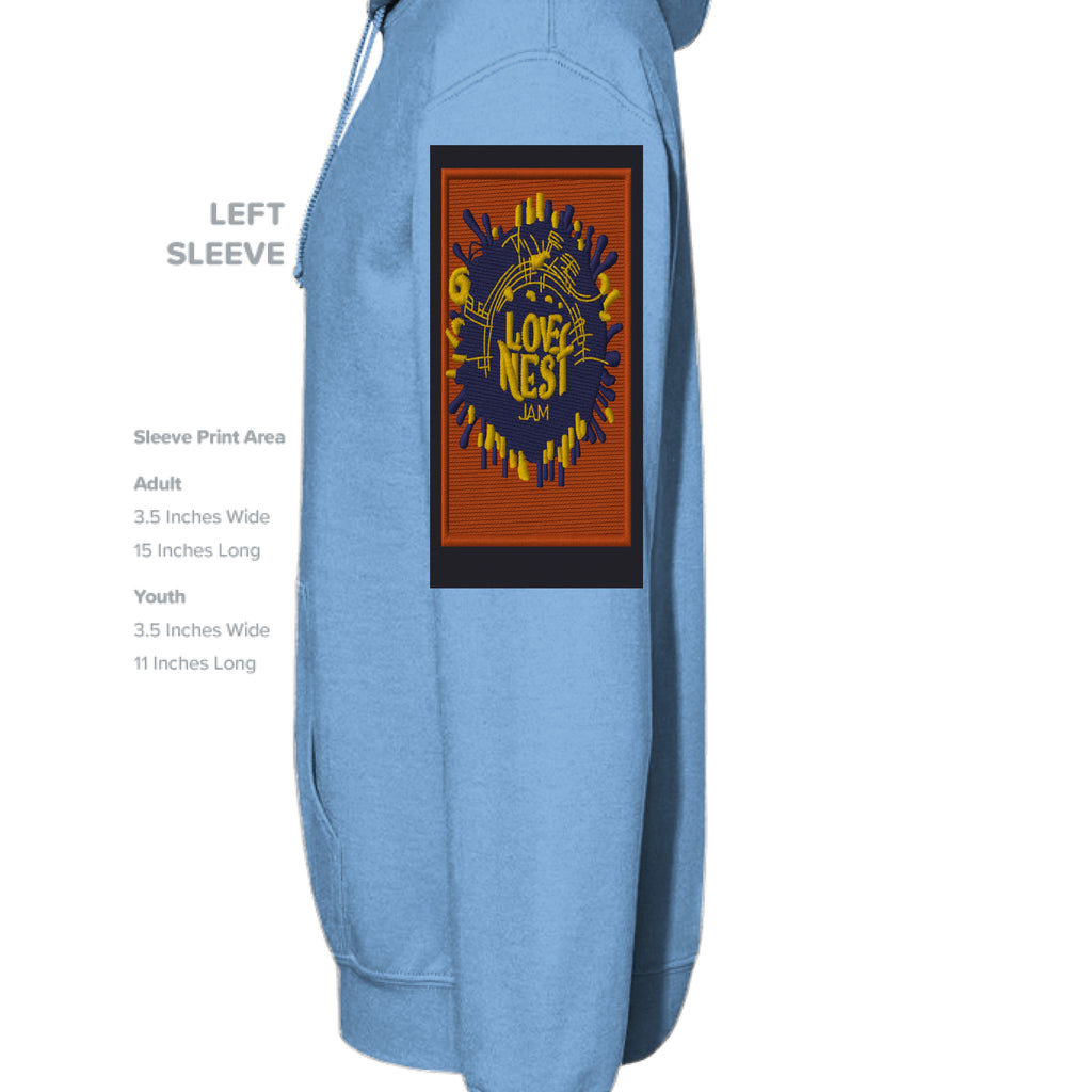 CAROLINA BLUE - SLEEVE_LEFT