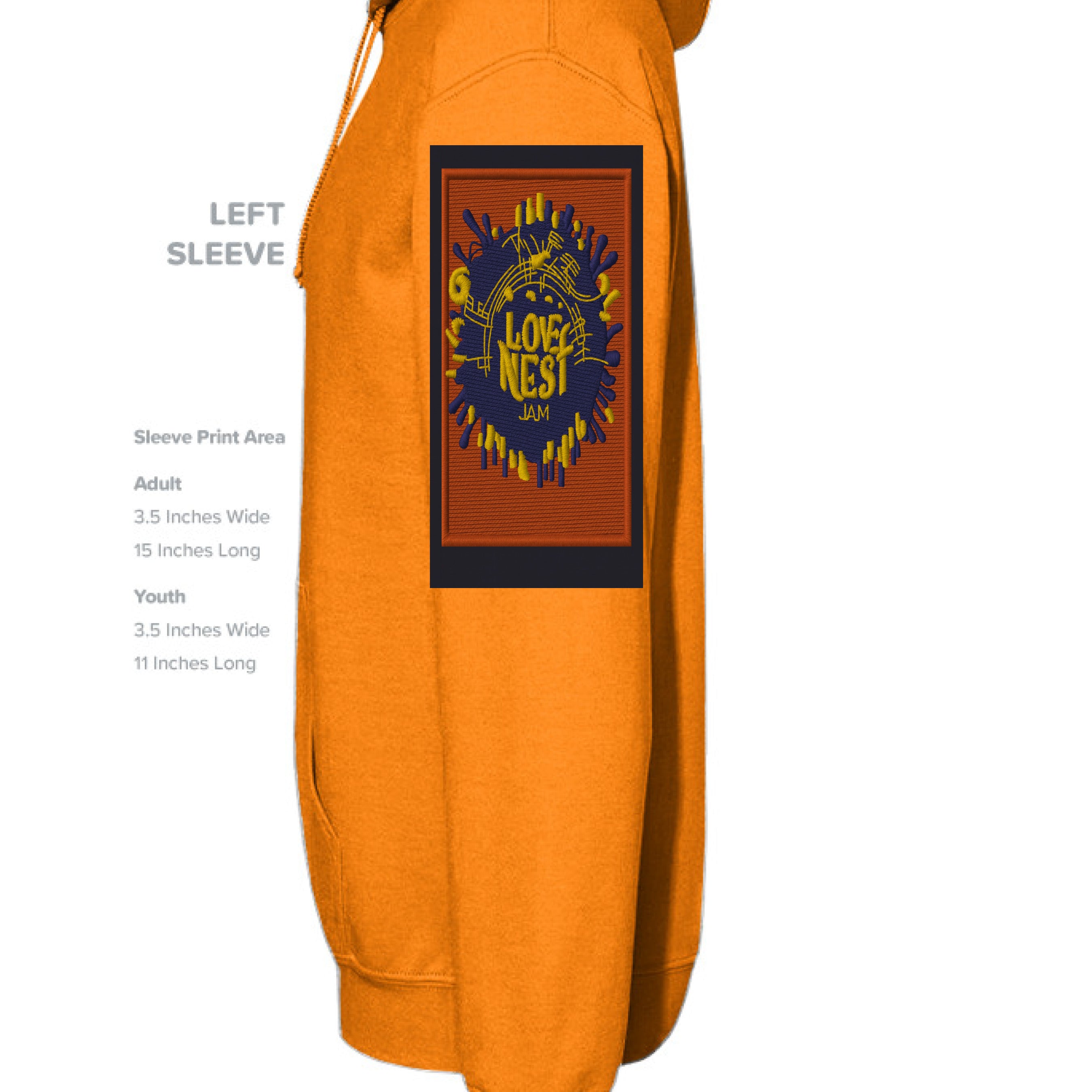 SAFETY ORANGE - SLEEVE_LEFT