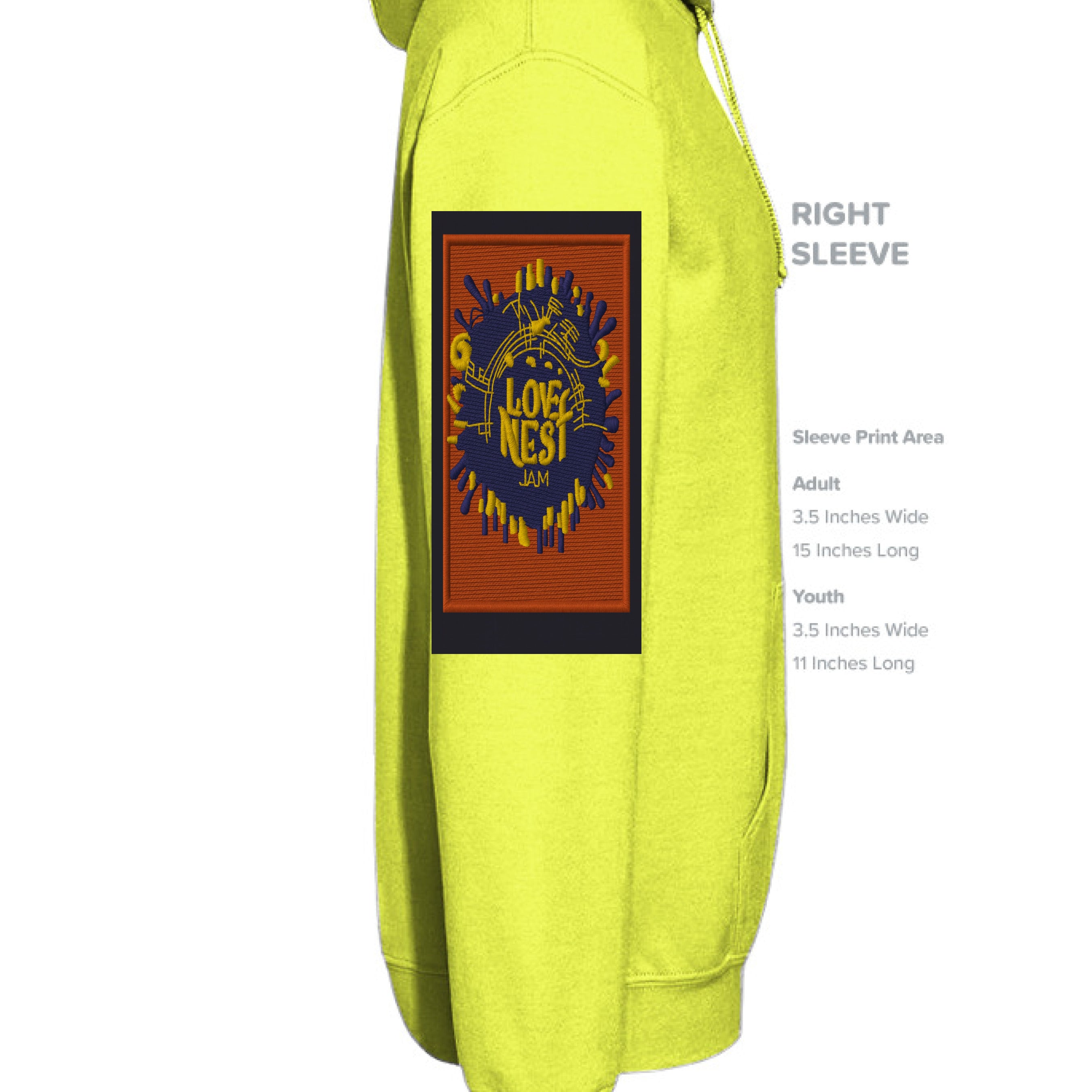 SAFETY GREEN - SLEEVE_RIGHT