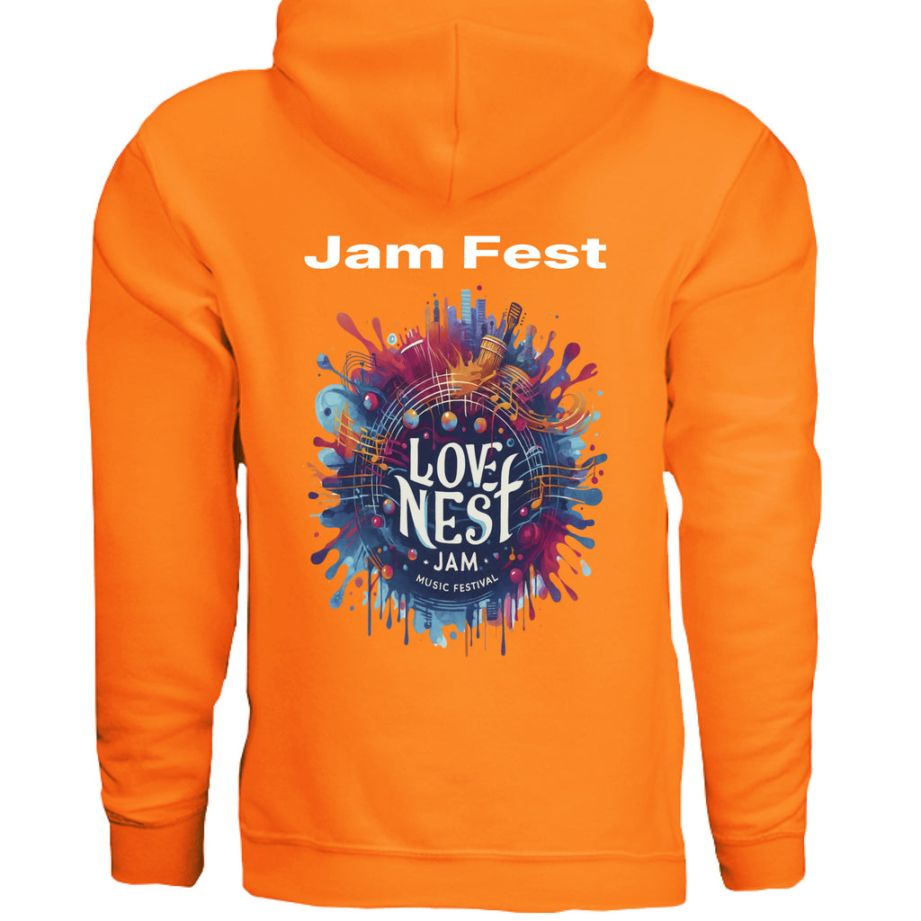 SAFETY ORANGE - BACK